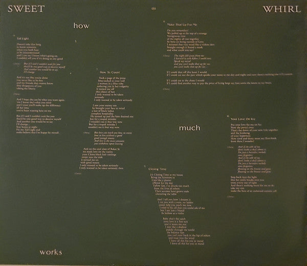 Sweet Whirl : How Much Works (LP, Album)