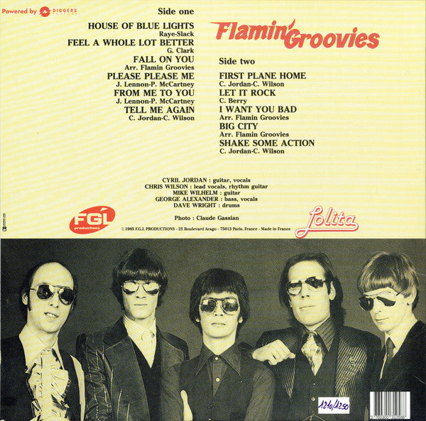 The Flamin' Groovies : Live At The Whiskey A Go-Go '79 (LP, Album, Ltd, Num, RE, RM, Red)