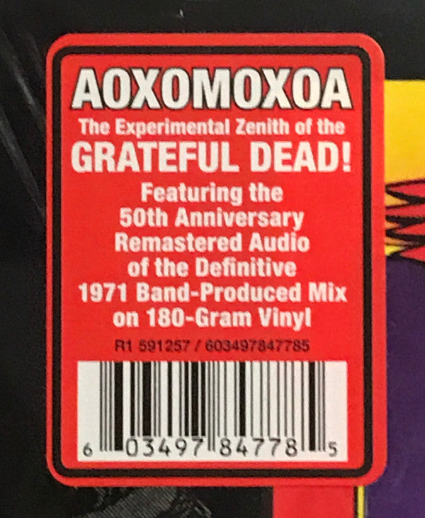 The Grateful Dead : Aoxomoxoa (LP, Album, RE, RM, 180)