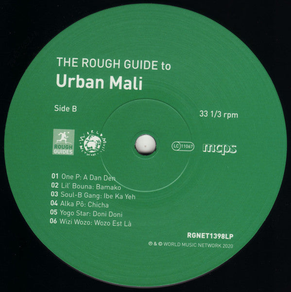 Various : The Rough Guide To Urban Mali (LP, Comp, Ltd)