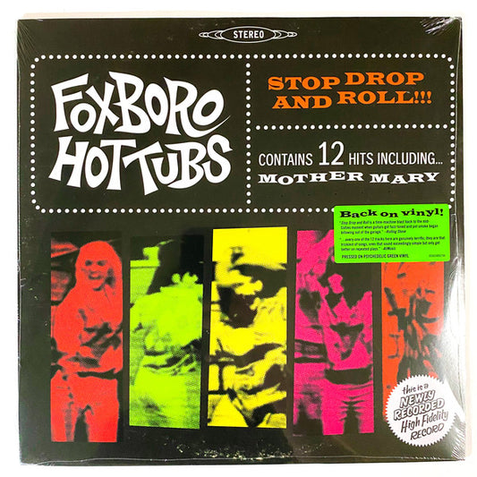 Foxboro Hot Tubs : Stop Drop And Roll!!! (LP, Album, Ltd, RE, Gre)