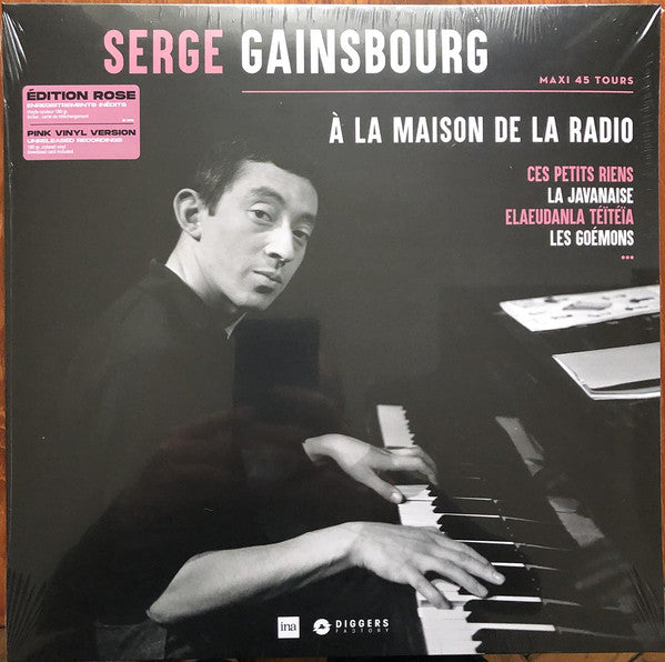 Serge Gainsbourg : À La Maison De La Radio (12", Maxi, Ltd, Pin)