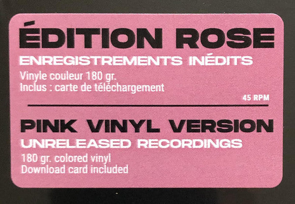 Serge Gainsbourg : À La Maison De La Radio (12", Maxi, Ltd, Pin)