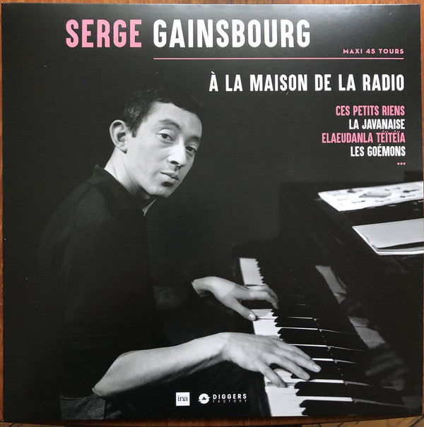 Serge Gainsbourg : À La Maison De La Radio (12", Maxi, Ltd, Pin)