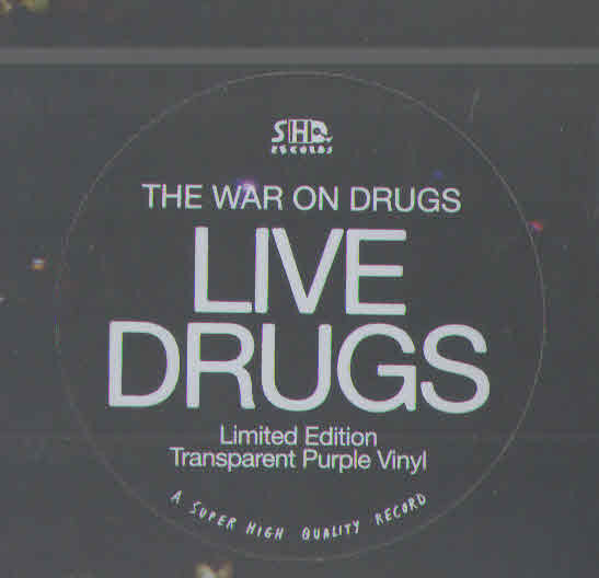The War On Drugs : Live Drugs (2xLP, Album, Ltd, Pur)