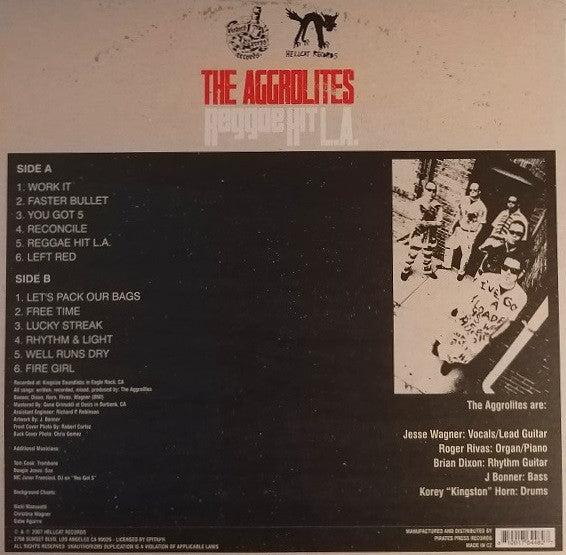 The Aggrolites : Reggae Hit L.A. (LP, Album, RE)