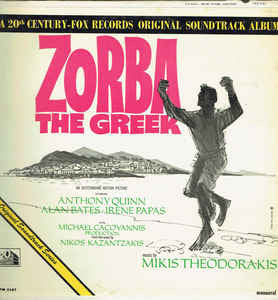 Mikis Theodorakis : Zorba The Greek (Original Soundtrack) (LP, Album)