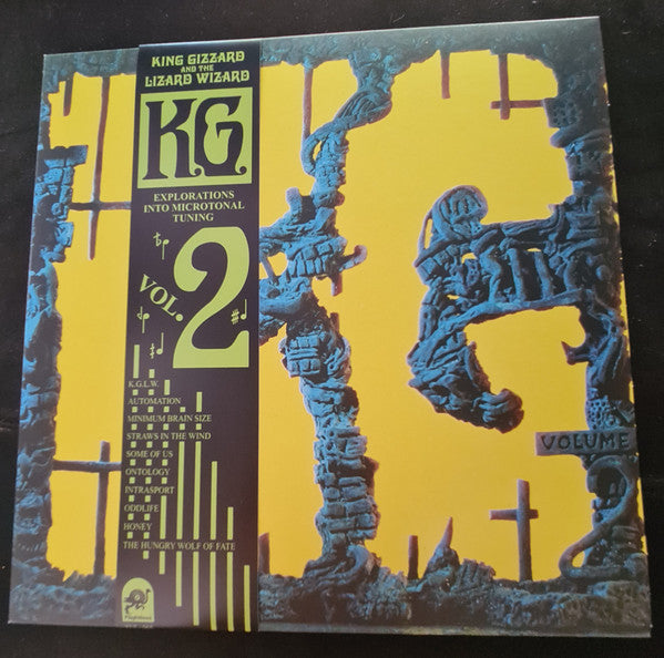 King Gizzard And The Lizard Wizard : K.G. (Explorations Into Microtonal Tuning Volume  2) (LP, Album)