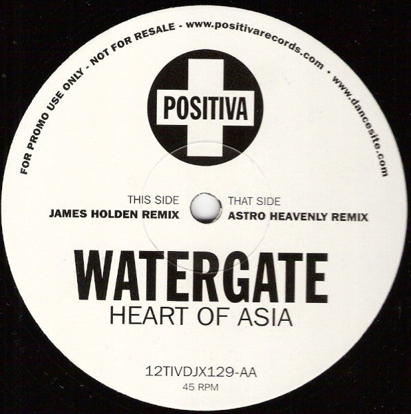 Watergate : Heart Of Asia (12", Promo)