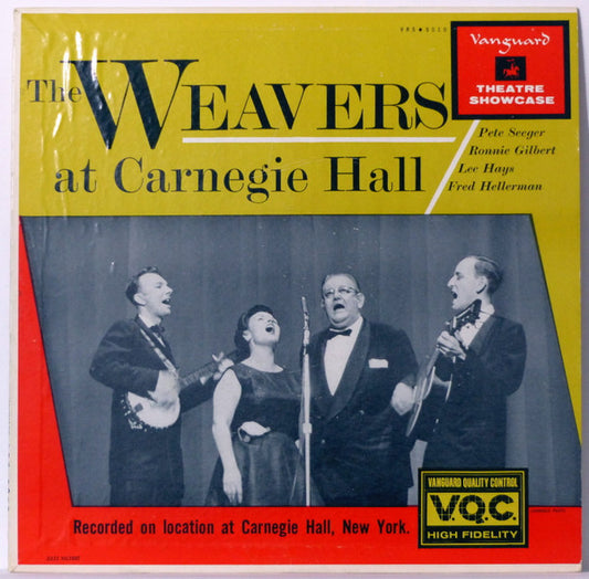 The Weavers : The Weavers At Carnegie Hall (LP, Mono, VQC)