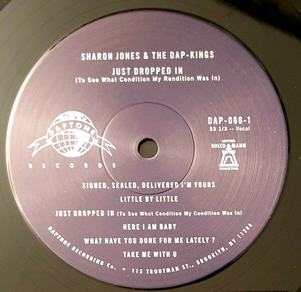 Sharon Jones & The Dap-Kings : Just Dropped In (To See What Condition My Rendition Was In) (LP, Album)