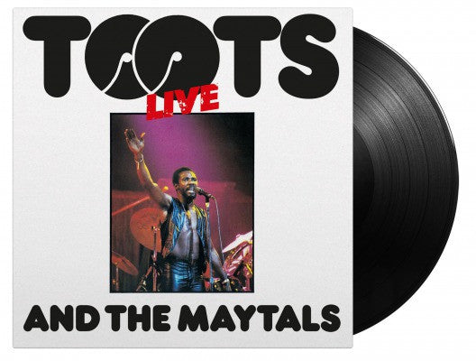 Toots & The Maytals : Live (LP, Album, RE, RM, 180)