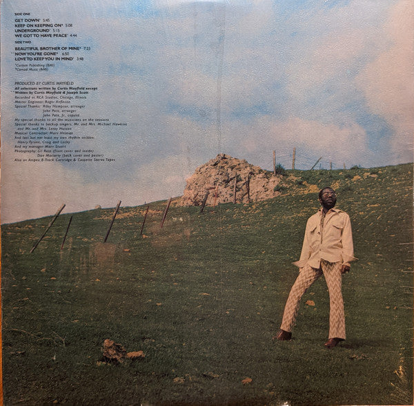 Curtis Mayfield : Roots (LP, Album, Ltd, RE, Red)