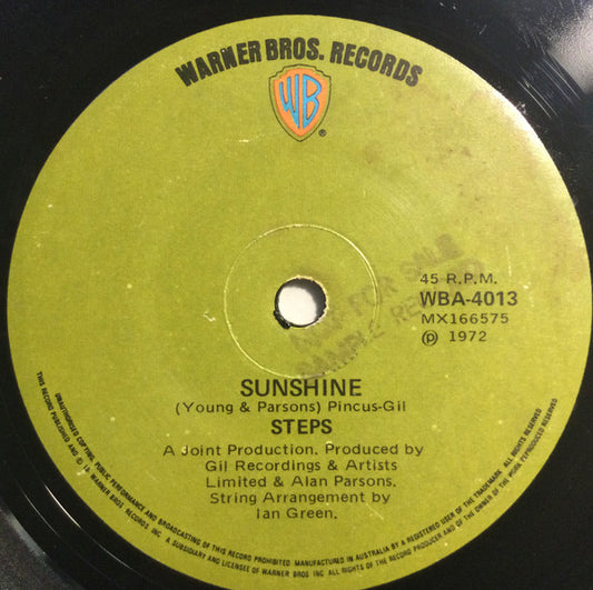 Steps (15) : Sunshine (7", Single)