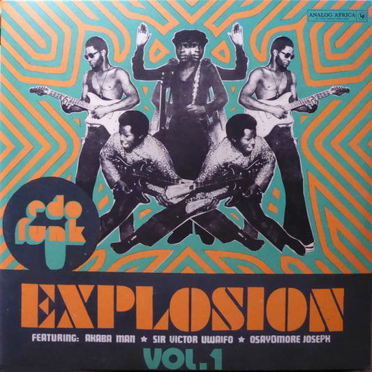 Various : Edo Funk Explosion Vol. 1 (2xLP, Comp)