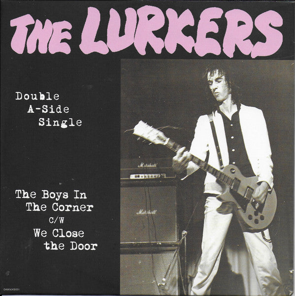 The Lurkers : The Boys In The Corner c/w We Close The Door  (7", Single, Ltd, Sil)