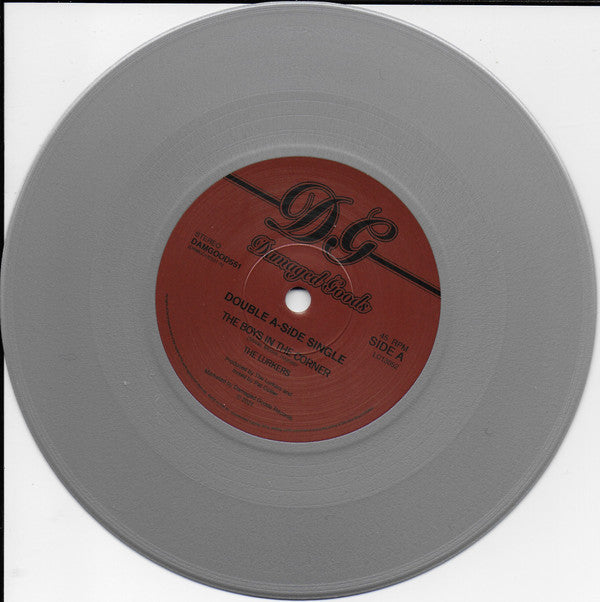 The Lurkers : The Boys In The Corner c/w We Close The Door  (7", Single, Ltd, Sil)