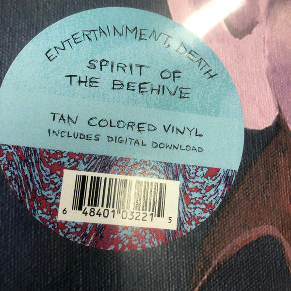 The Spirit Of The Beehive : Entertainment, Death (LP, Album, Tan)