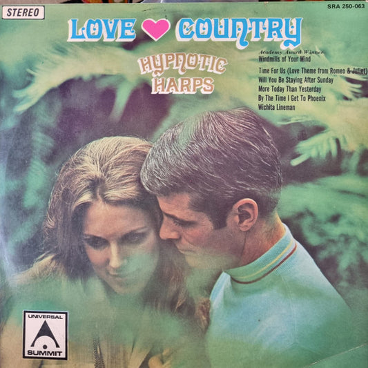 Hypnotic Harps : Love Country (LP, Album, RE)