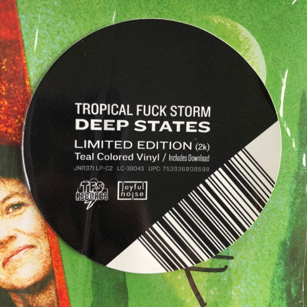 Tropical Fuck Storm : Deep States (LP, Album, Ltd, Tea)