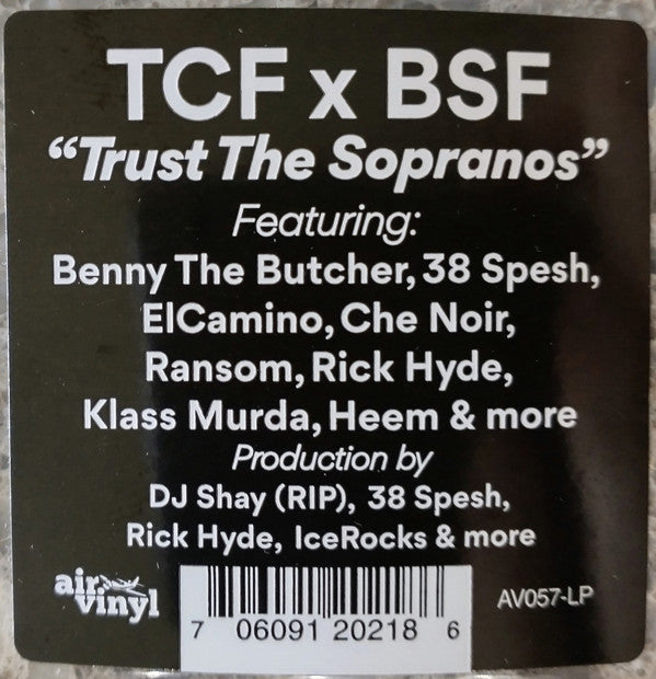 TCF x Black Soprano Family : Trust The Sopranos (LP, Album)