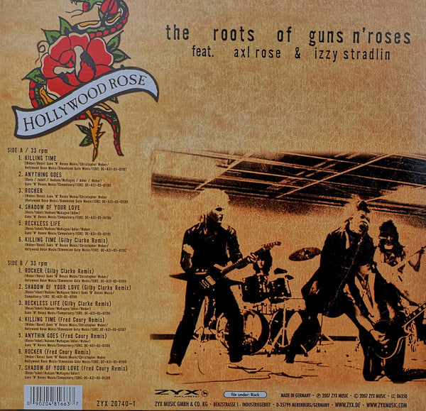 Hollywood Rose Feat. Axl Rose & Izzy Stradlin : The Roots Of Guns N' Roses (LP, Comp, RE)