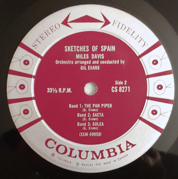 Miles Davis : Sketches Of Spain (LP, Album)