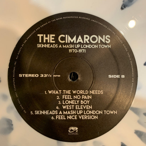 The Cimarons : Skinheads A Mash Up London Town 1970-1971 (LP, Comp, Ltd, RE, Bla)