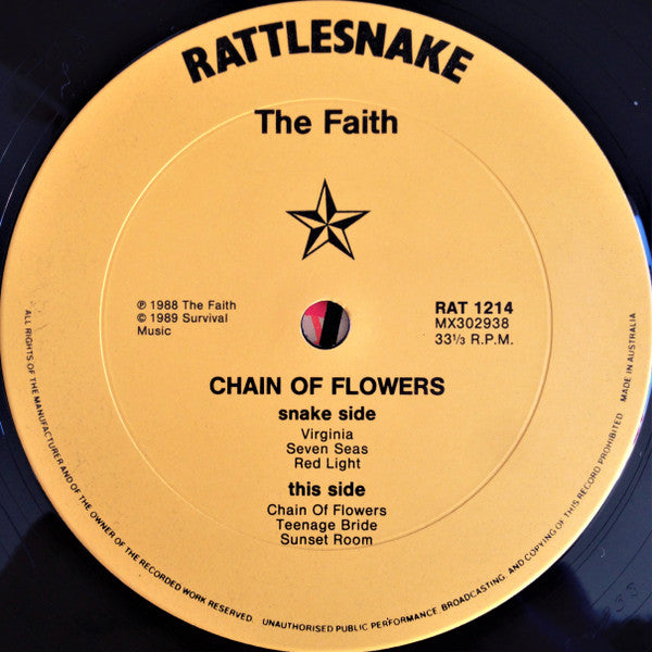 The Faith (2) : Chain Of Flowers (12", MiniAlbum)