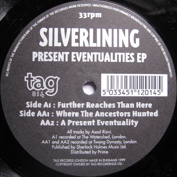 Silverlining : Present Eventualities EP (12", EP)