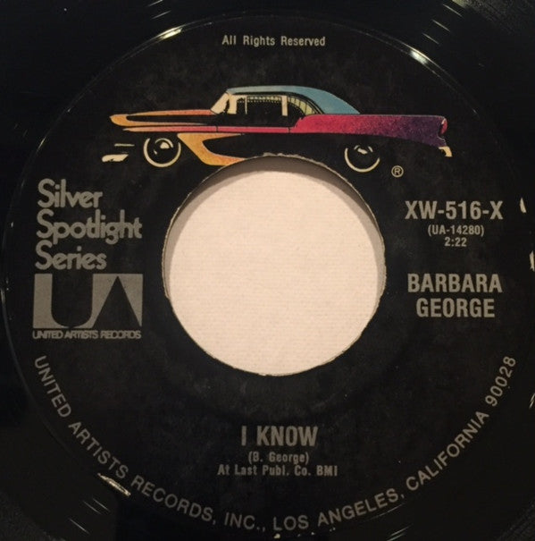 Barbara George / Charlie And Inez Foxx* : I Know / Mockingbird (7", RE)