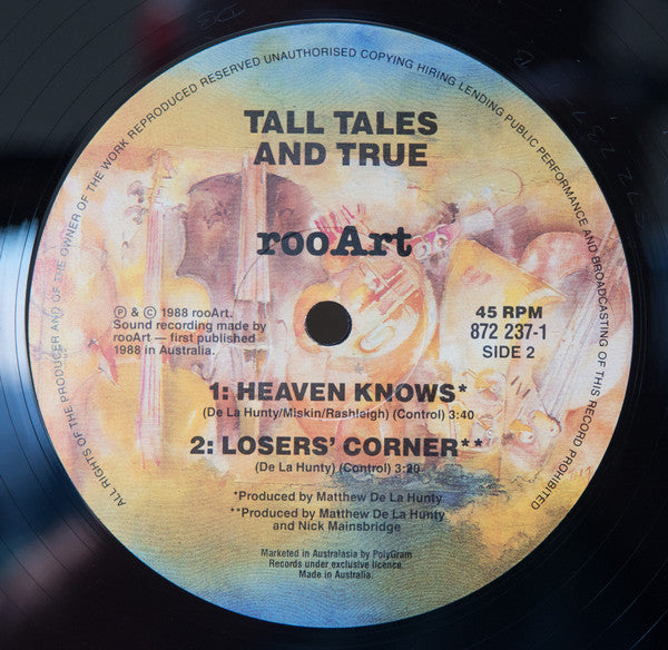 Tall Tales And True : Trust (12", Single)