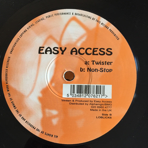 Easy Access : Twister / Non-Stop (12")