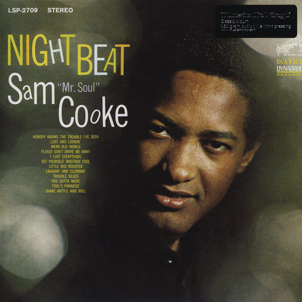 Sam Cooke : Night Beat (LP, Album, RE, 180)