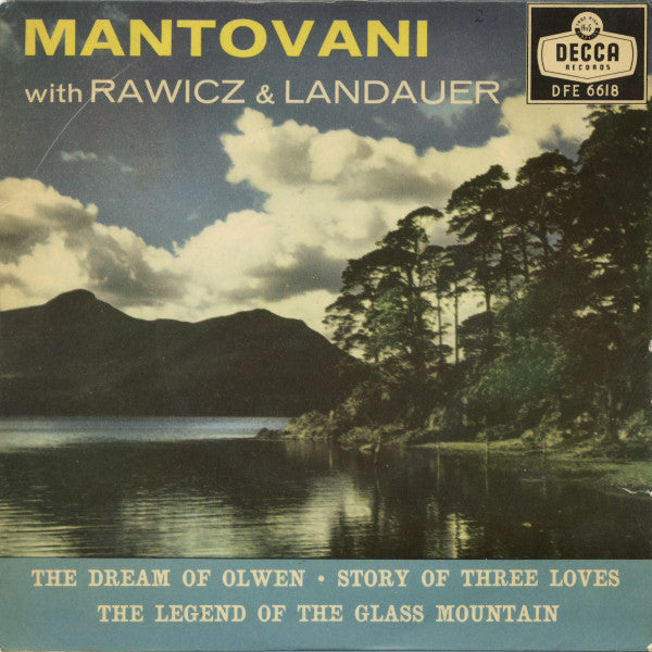 Mantovani And His Orchestra With Rawicz & Landauer : The Dream Of Olwen (7", EP, Mono)