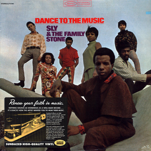 Sly & The Family Stone : Dance To The Music (LP, Album, RE)