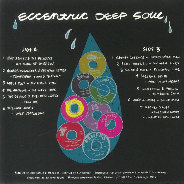 Various : Eccentric Deep Soul (LP, Album, Comp, Ltd, Opa)