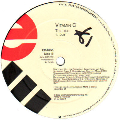 Vitamin C (2) : The Itch (12", Promo)