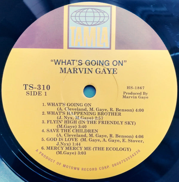 Marvin Gaye : What's Going On (LP, Album, RE, Gat)