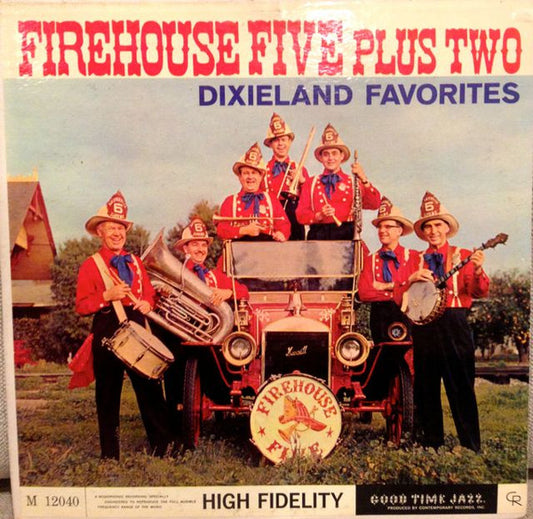 Firehouse Five Plus Two : Dixieland Favorites (LP, Album, Mono)