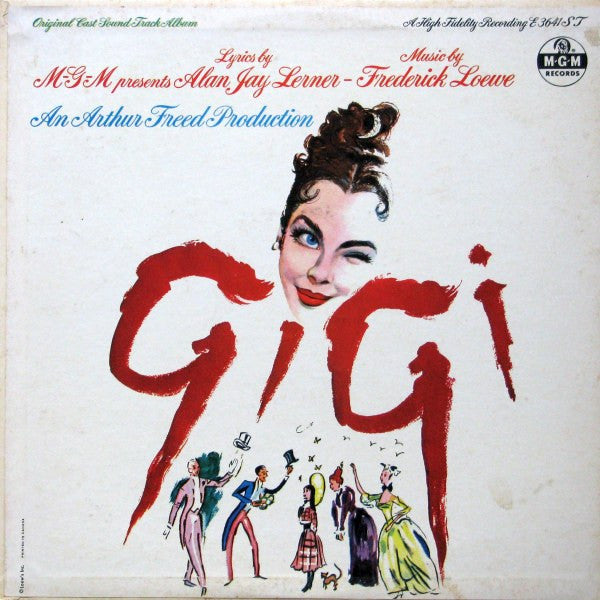 Various : "Gigi" - Original Cast Soundtrack Album (LP, Album, Mono)