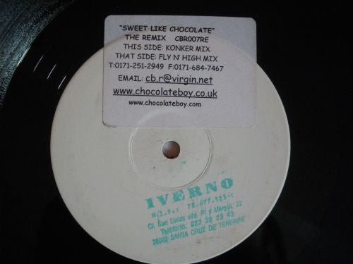 Shanks & Bigfoot : Sweet Like Chocolate (The Remix) (12", Sti)