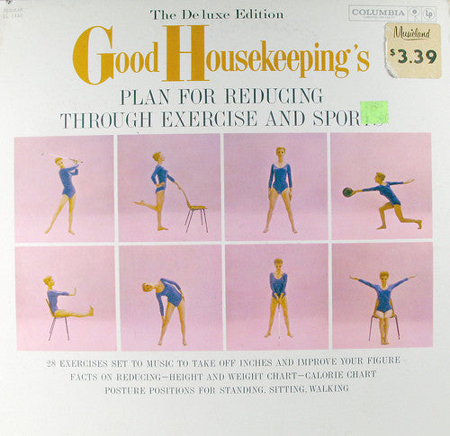 The Tony Aless Quartet, Rosemary Rice : Good Housekeeping's Plan For Reducing Through Exercise And Sports (LP)