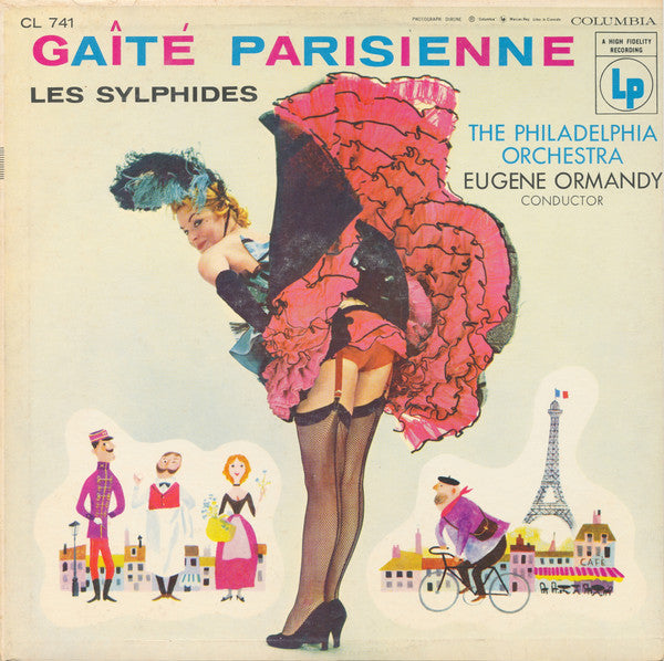 The Philadelphia Orchestra, Eugene Ormandy : Gaîté Parisienne - Les Sylphides (LP, Album, Mono)