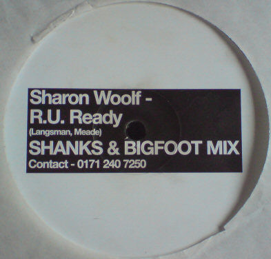 Sharon Woolf : R.U. Ready (12", S/Sided)