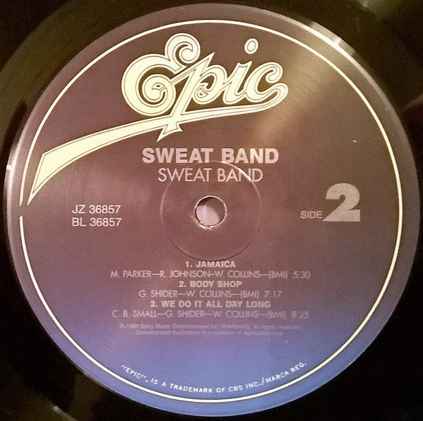 Sweat Band : Sweat Band (LP, Album, RE)