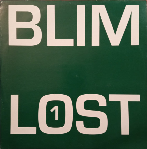 B.L.I.M. & Chris Carter : Lost 1 (12", Smplr)