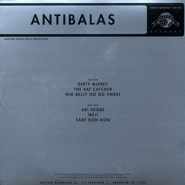 Antibalas : Antibalas (LP, Album)