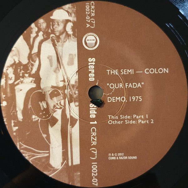 The Semi-Colon : Ndia Egbuo Ndia (Afro Jigida) (LP, Album, RE + 7", Ltd, RE)