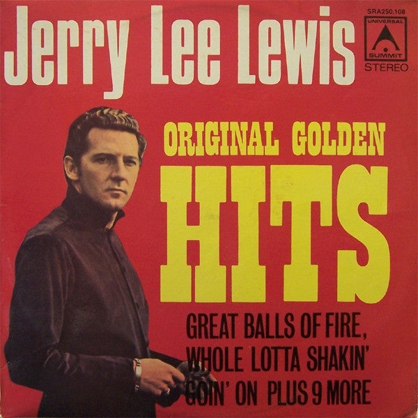 Jerry Lee Lewis : Original Golden Hits (LP, Comp)